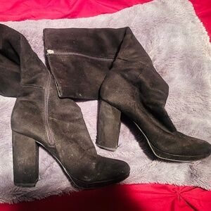 Black Heeled Boots